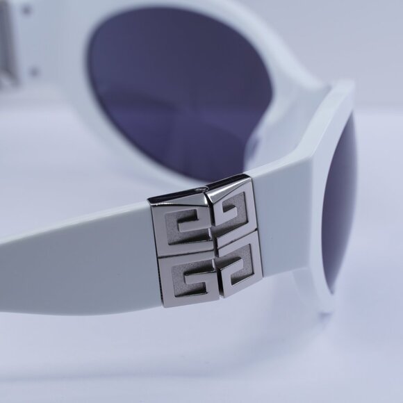 Final Price! Givenchy GV40073I 21A White/Grey Sunglasses - Picture 9 of 10